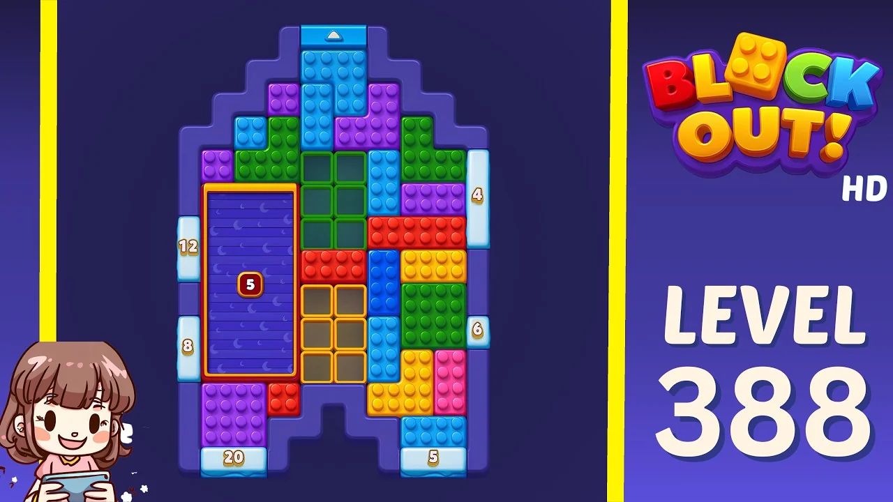Block Out Level 388 gameplay