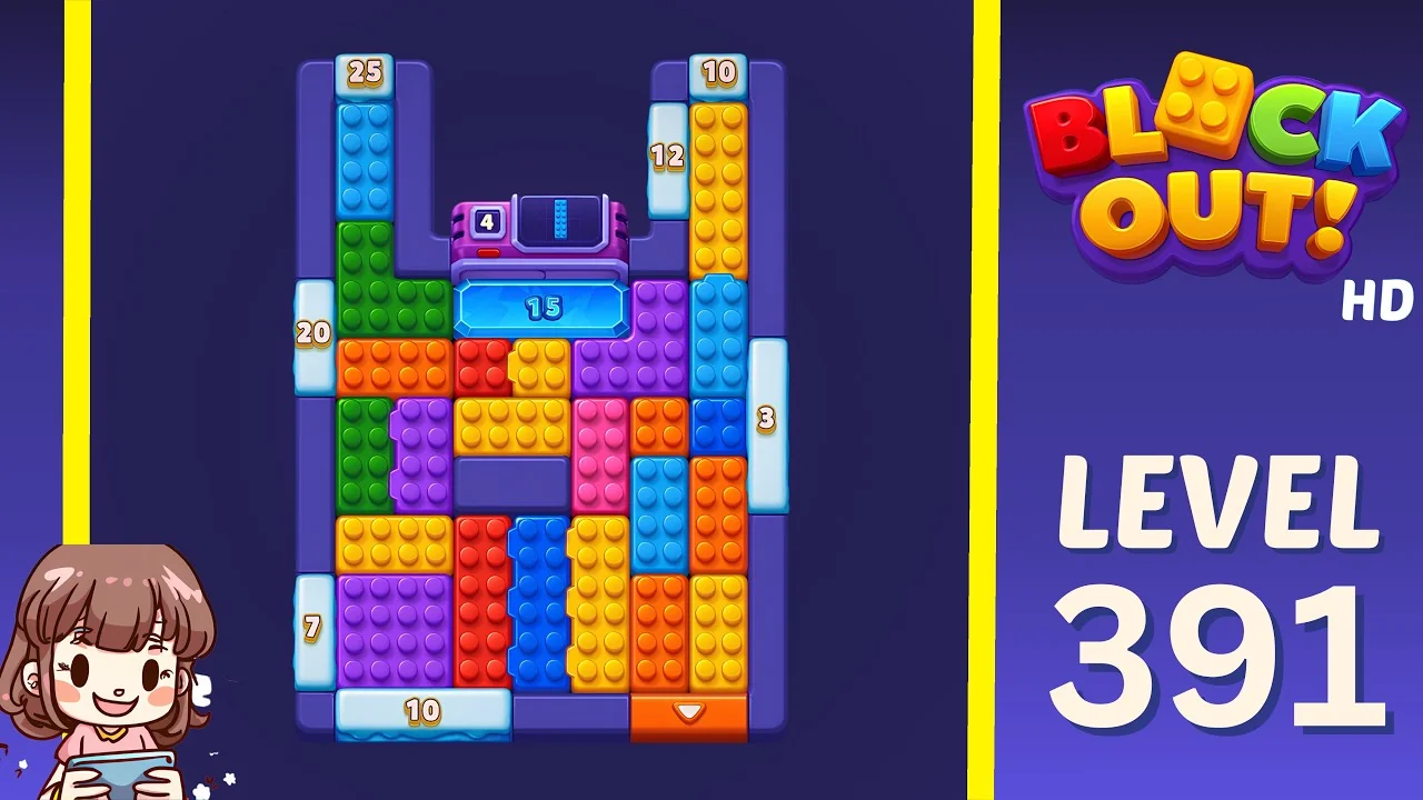 Block Out Level 391 gameplay