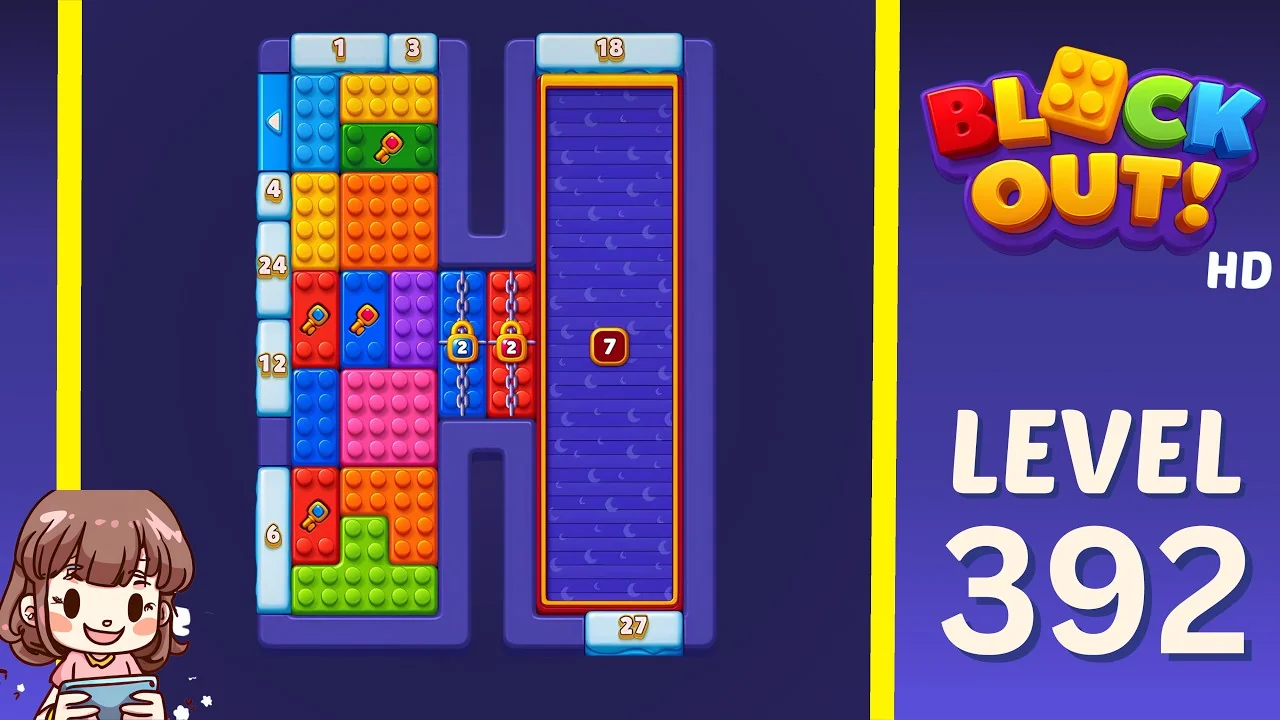 Block Out Level 392 gameplay