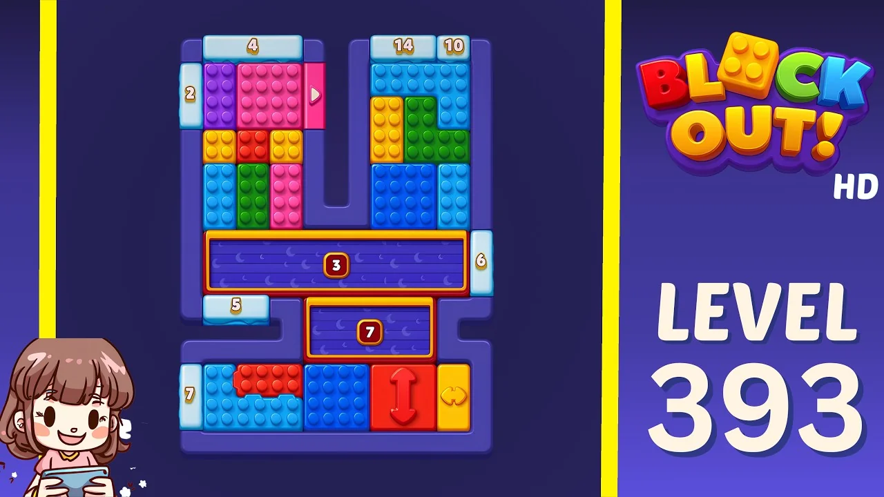 Block Out Level 393 gameplay