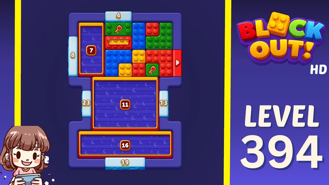Block Out Level 394 gameplay