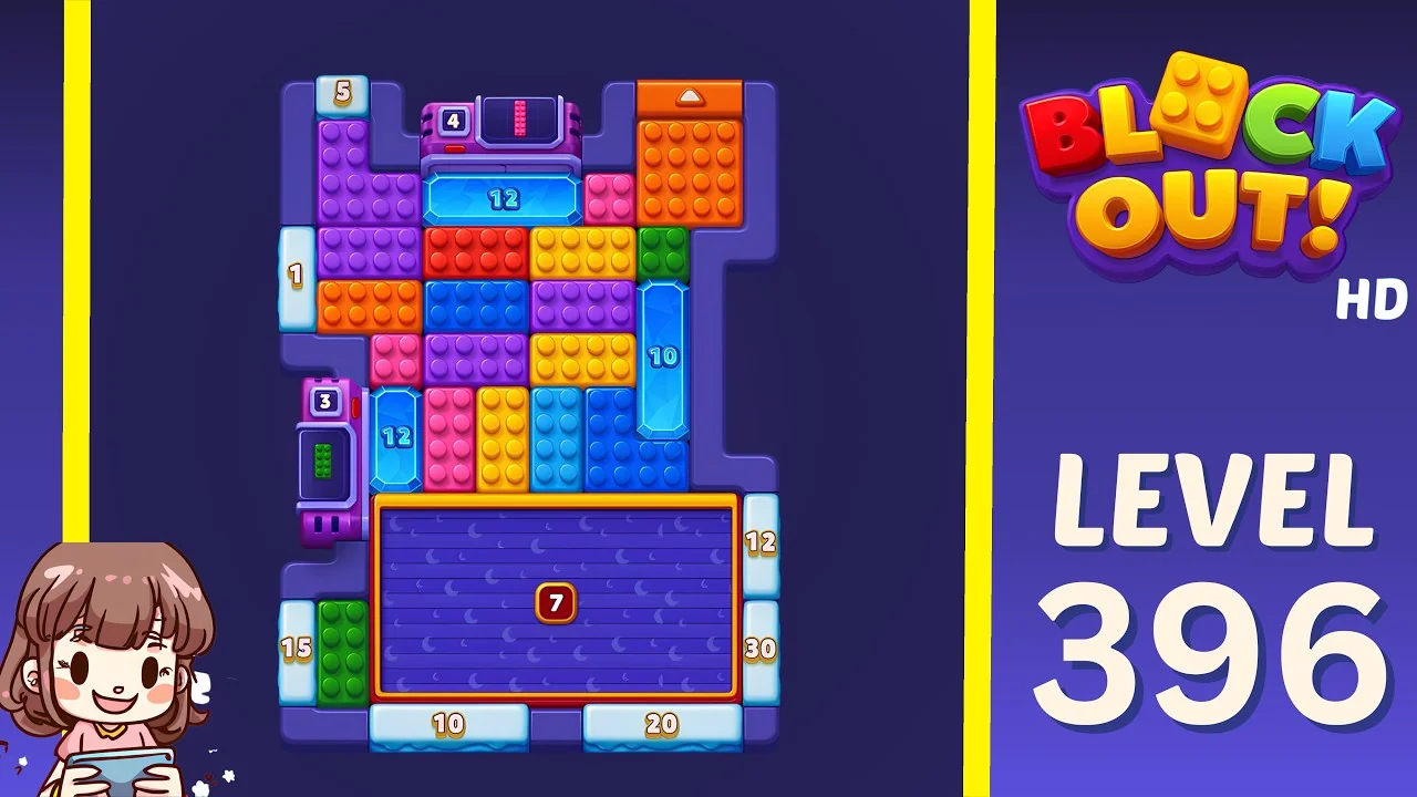 Block Out Level 396 gameplay
