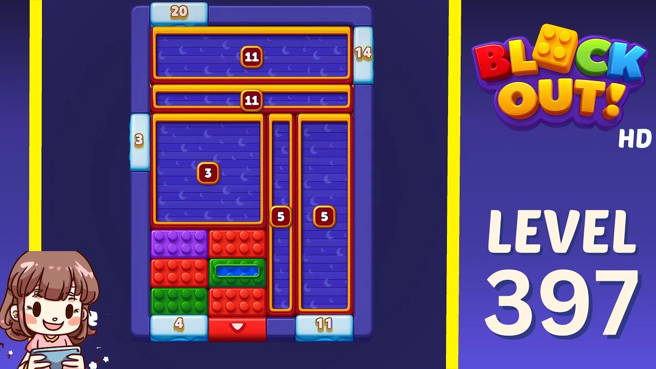 Block Out Level 397 gameplay
