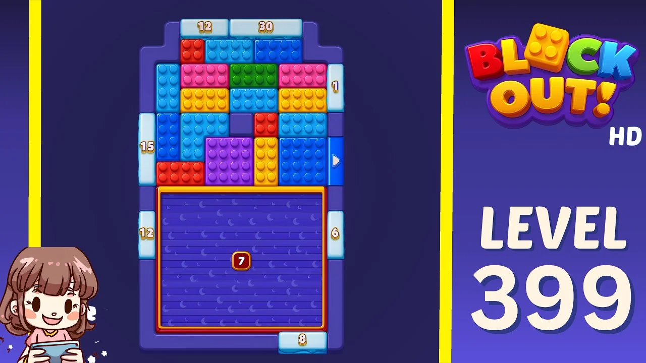 Block Out Level 399 gameplay