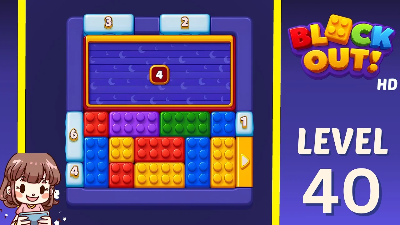 Block Out Level 40 gameplay