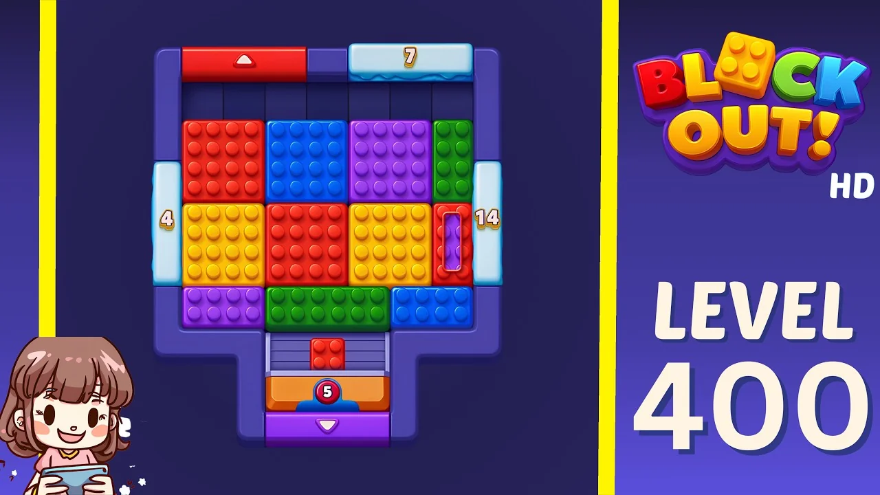 Block Out Level 400 gameplay