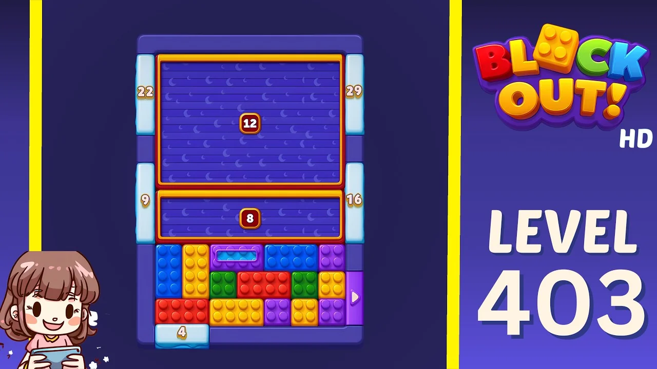 Block Out Level 403 gameplay