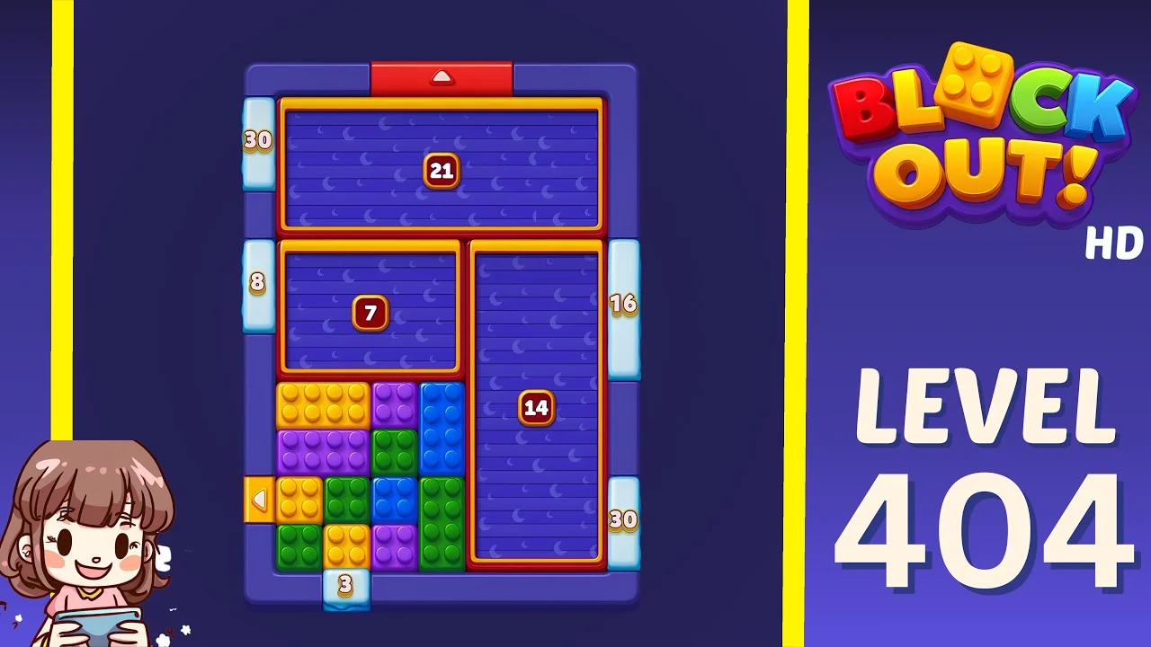 Block Out Level 404 gameplay