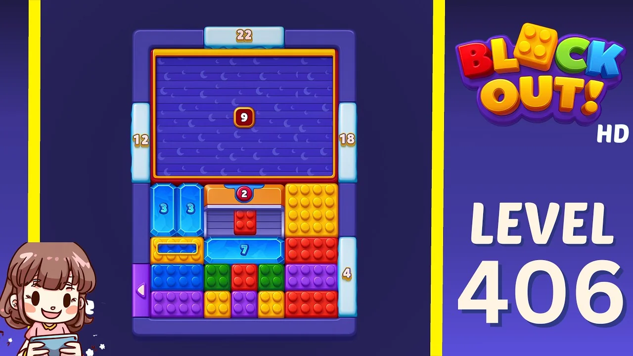 Block Out Level 406 gameplay