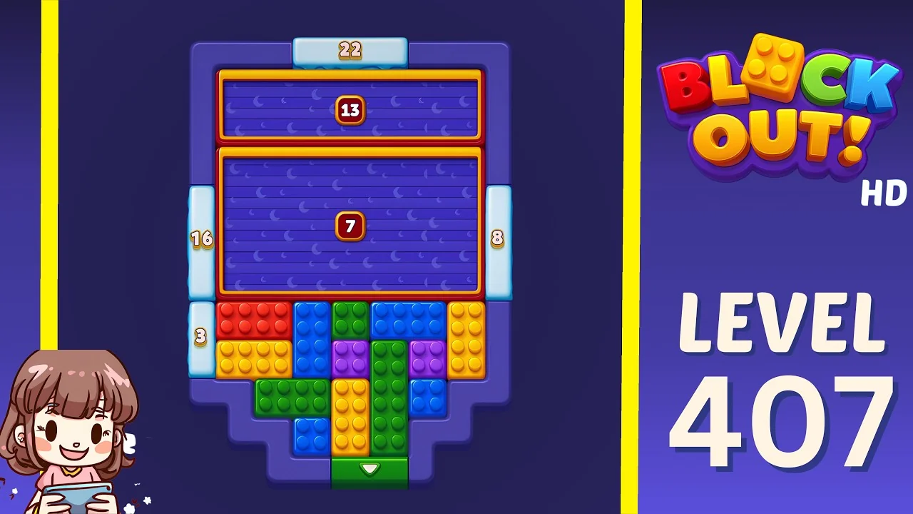 Block Out Level 407 gameplay