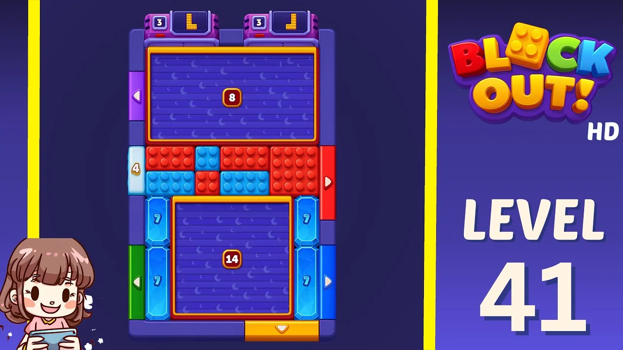 Block Out Level 41 gameplay