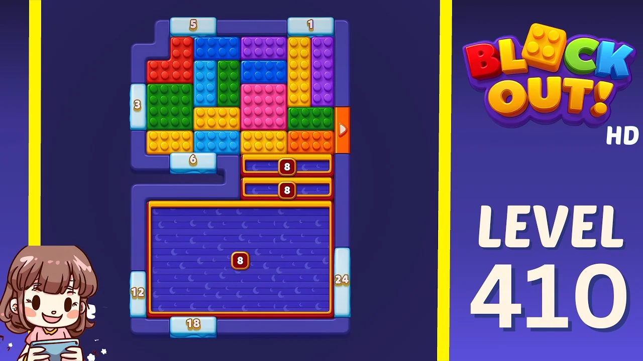 Block Out Level 410 gameplay