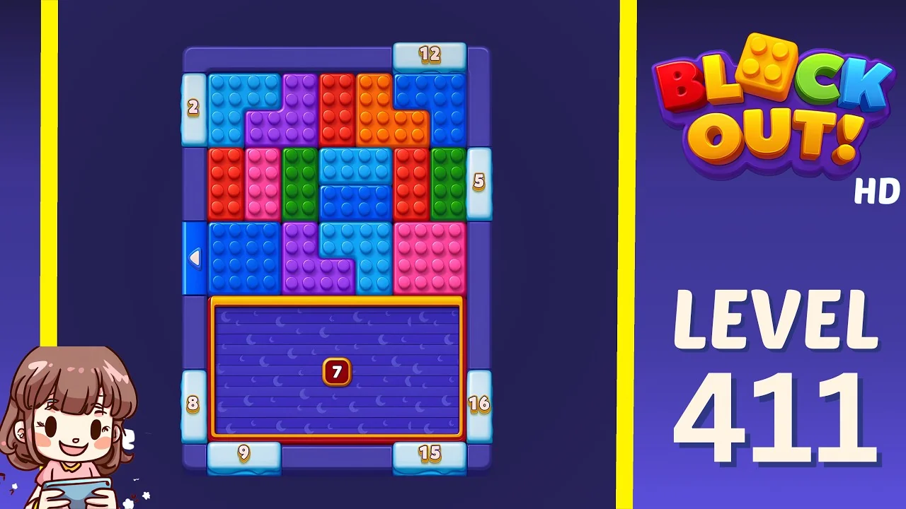 Block Out Level 411 gameplay