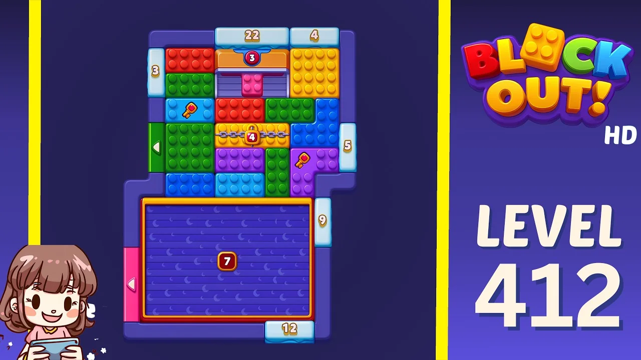 Block Out Level 412 gameplay