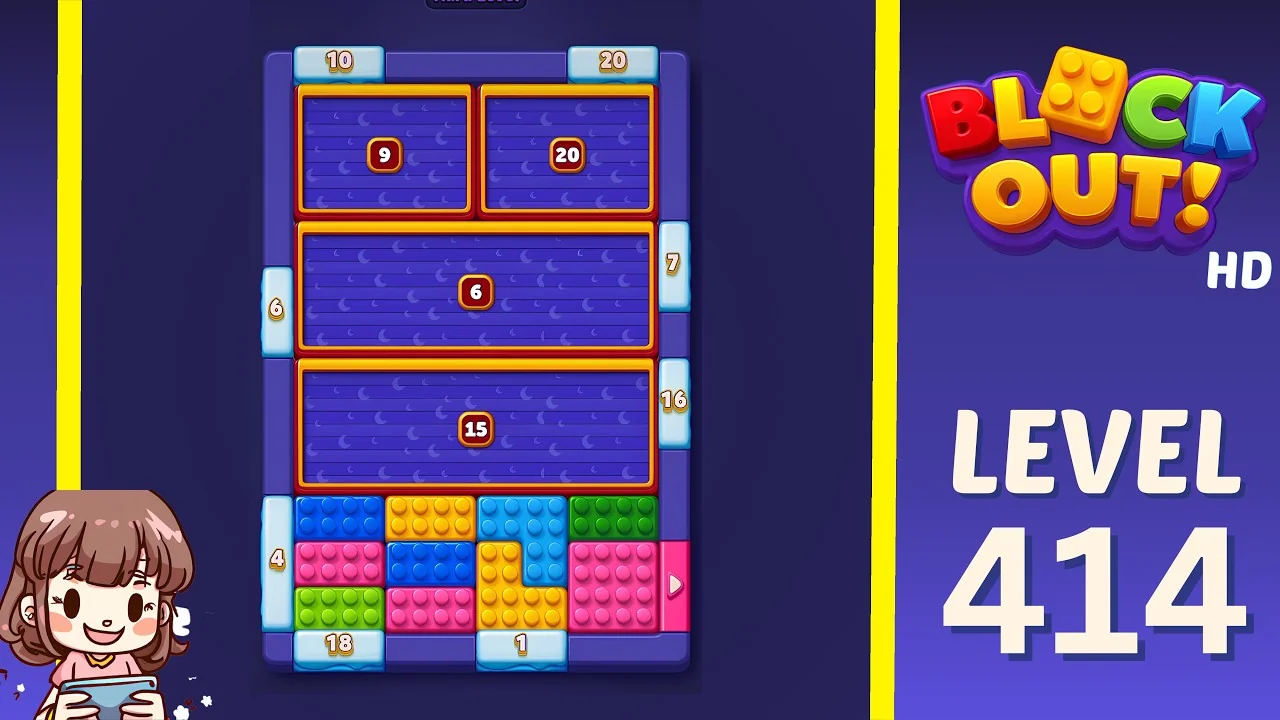 Block Out Level 414 gameplay
