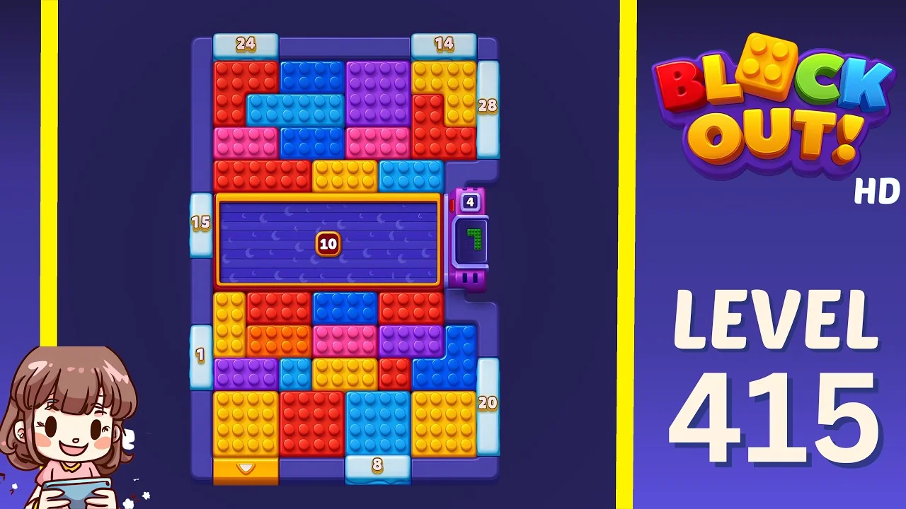 Block Out Level 415 gameplay