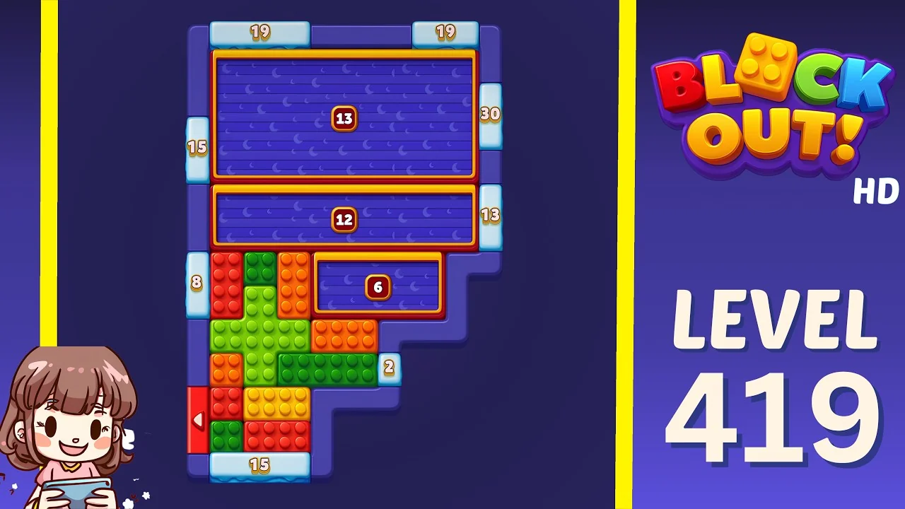 Block Out Level 419 gameplay