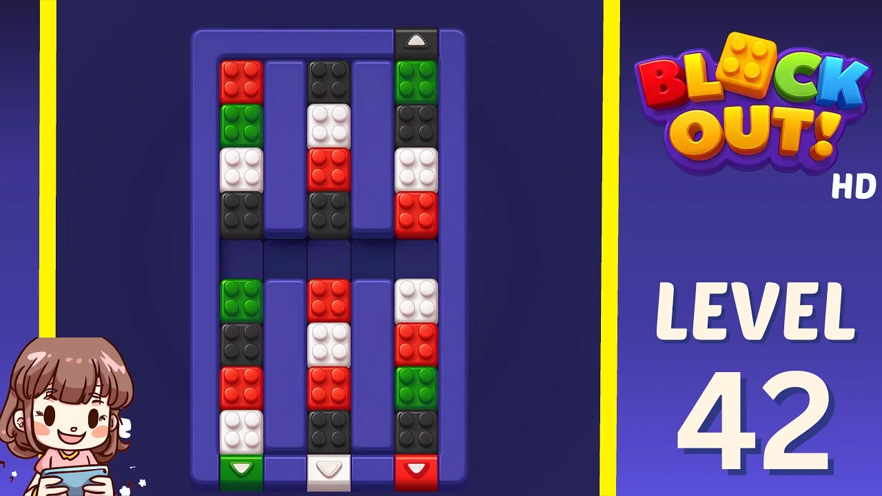 Block Out Level 42 gameplay