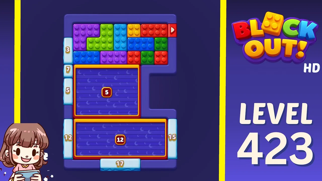 Block Out Level 423 gameplay