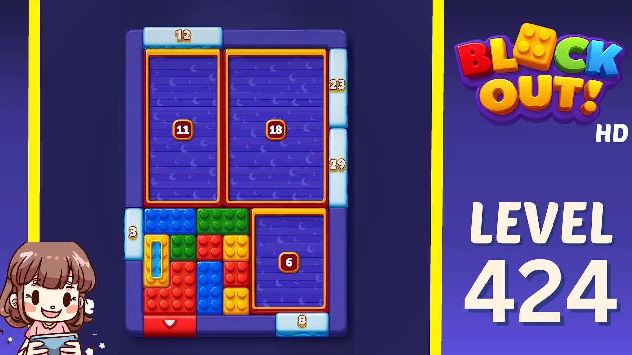 Block Out Level 424 gameplay