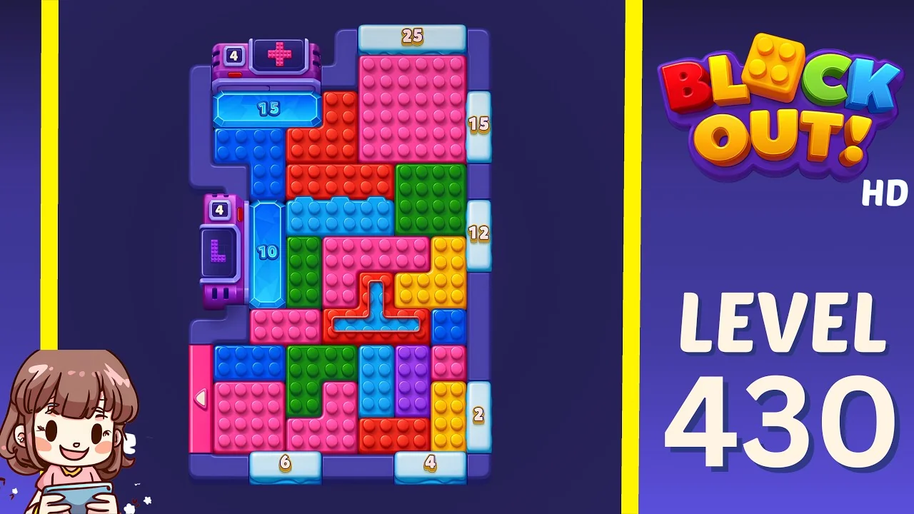 Block Out Level 430 gameplay