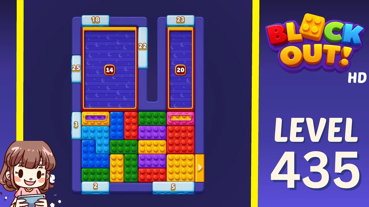 Block Out Level 435 gameplay