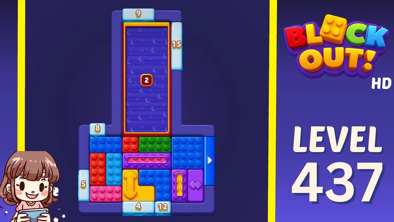 Block Out Level 437 gameplay