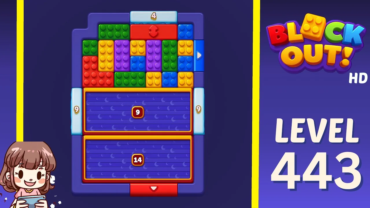 Block Out Level 443 gameplay