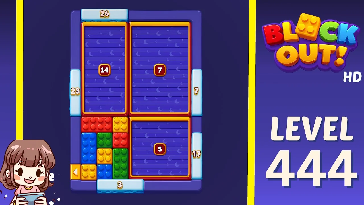 Block Out Level 444 gameplay
