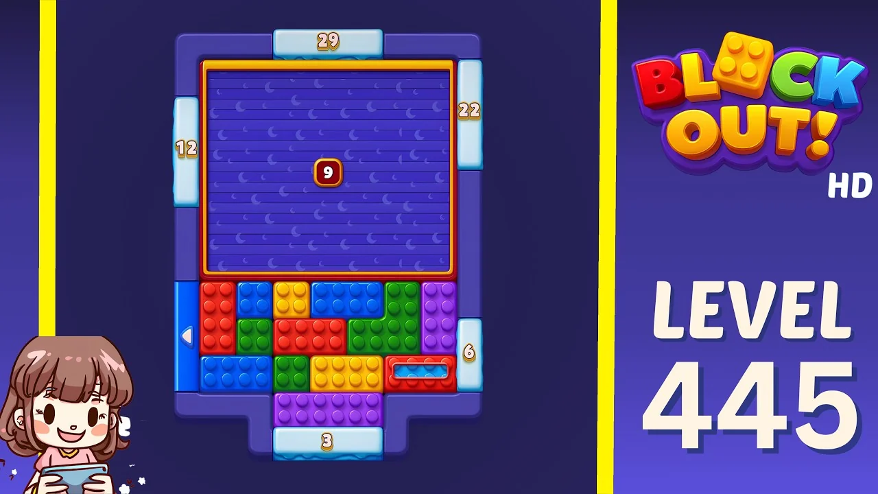 Block Out Level 445 gameplay