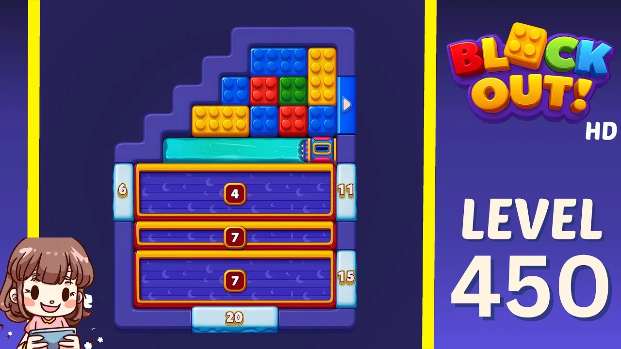 Block Out Level 450 gameplay