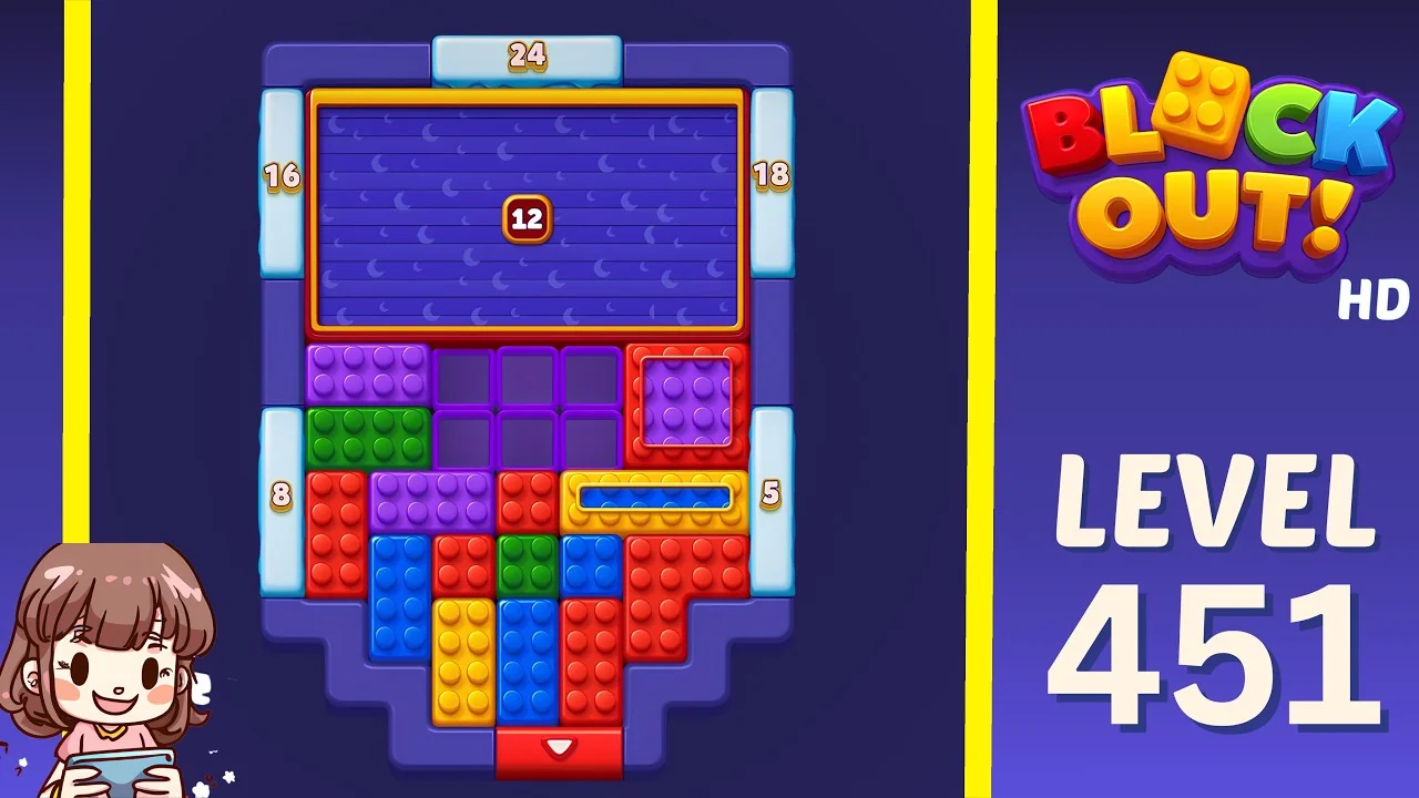 Block Out Level 451 gameplay