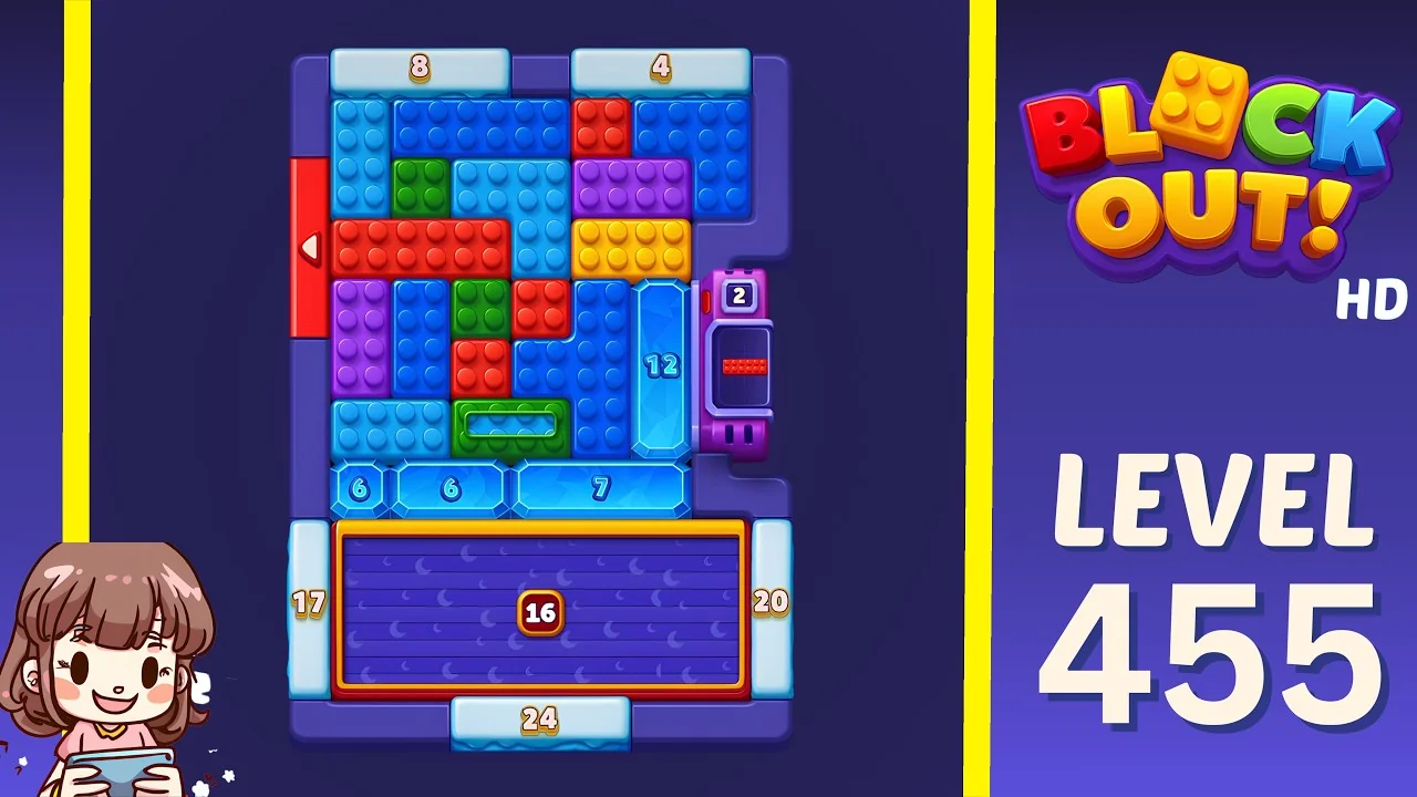 Block Out Level 455 gameplay