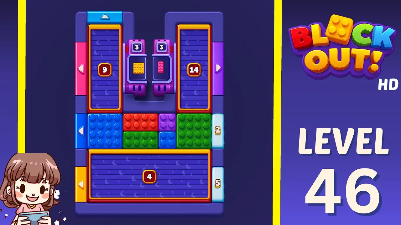 Block Out Level 46 gameplay