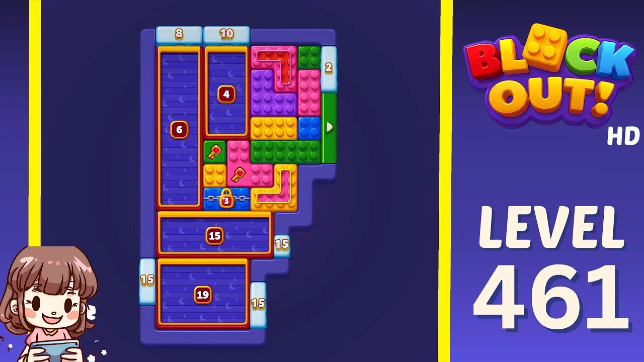 Block Out Level 461 gameplay