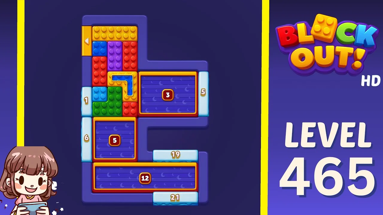 Block Out Level 465 gameplay
