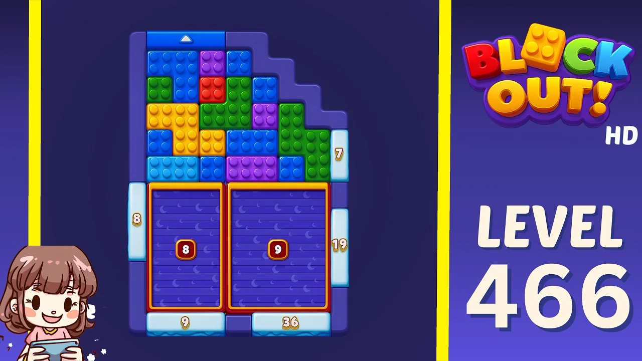 Block Out Level 466 gameplay