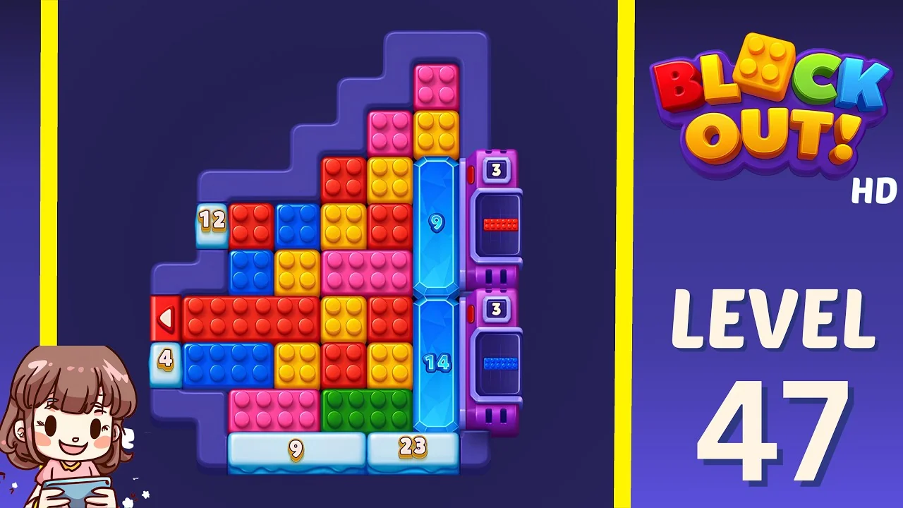 Block Out Level 47 gameplay