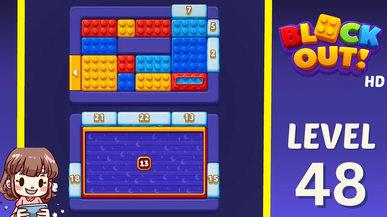 Block Out Level 48 gameplay