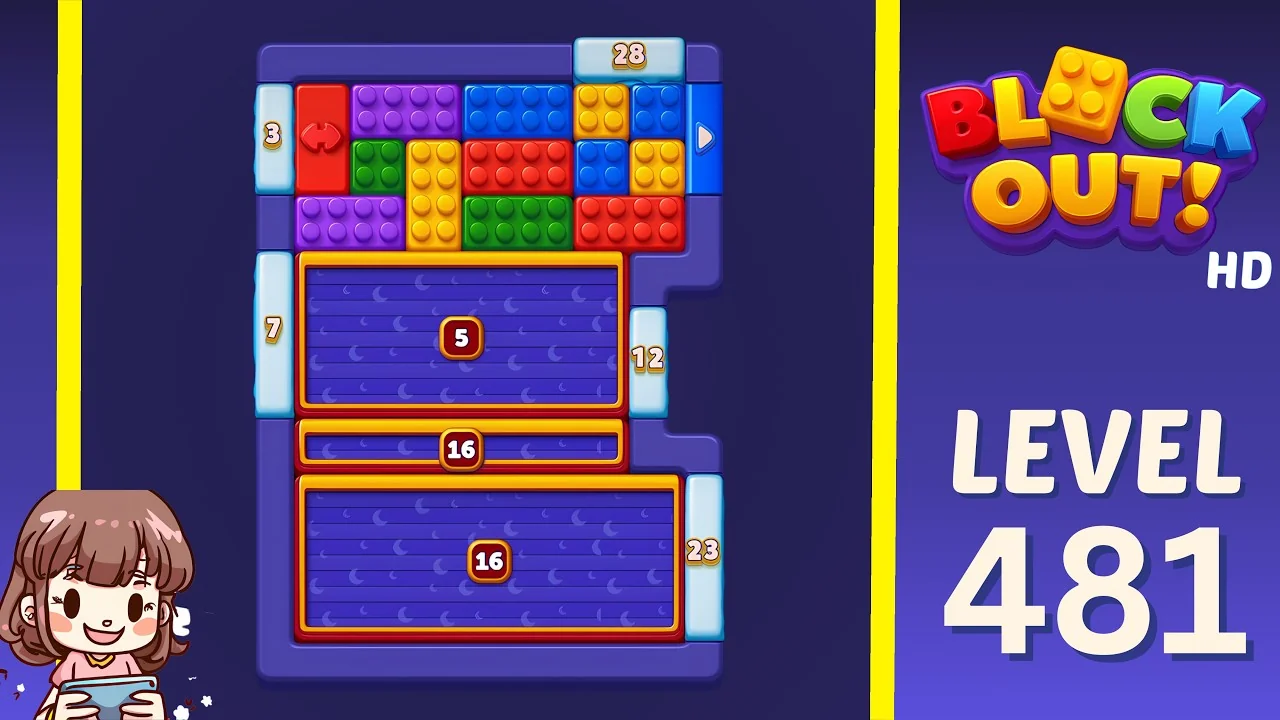 Block Out Level 481 gameplay