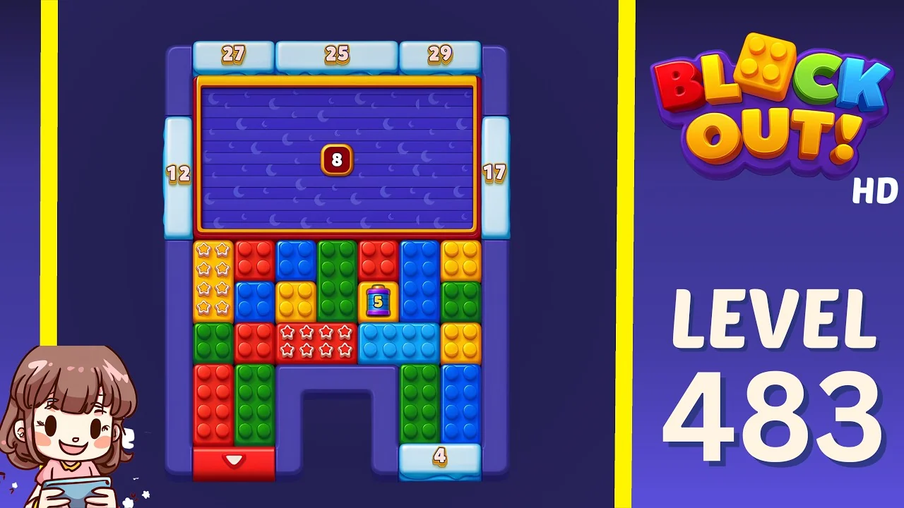 Block Out Level 483 gameplay