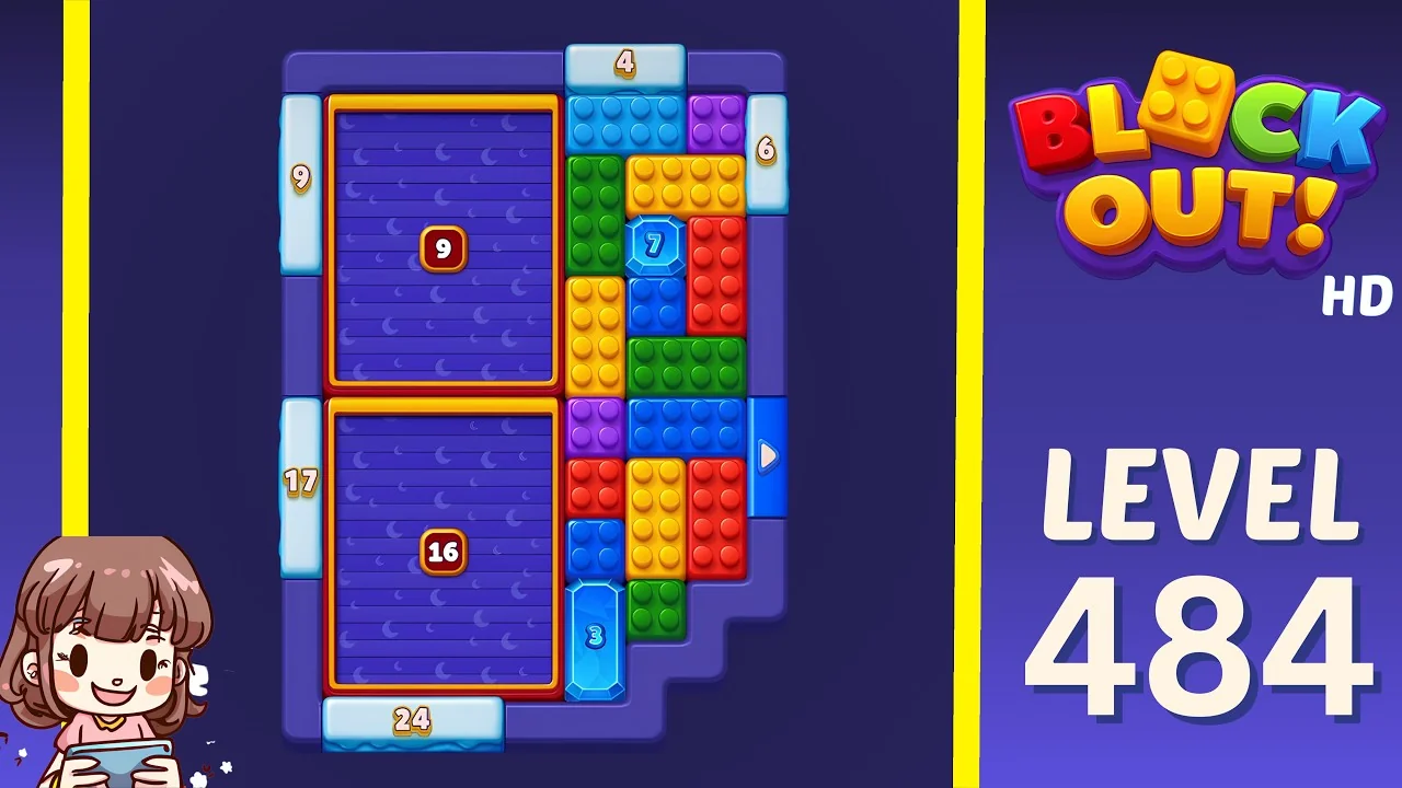 Block Out Level 484 gameplay