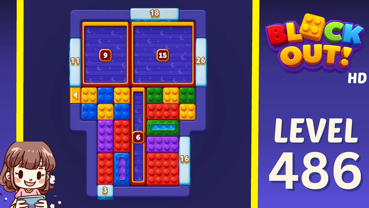 Block Out Level 486 gameplay