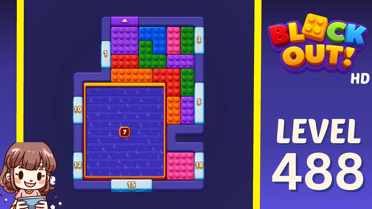 Block Out Level 488 gameplay