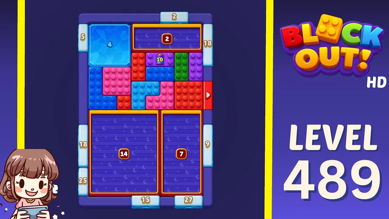 Block Out Level 489 gameplay