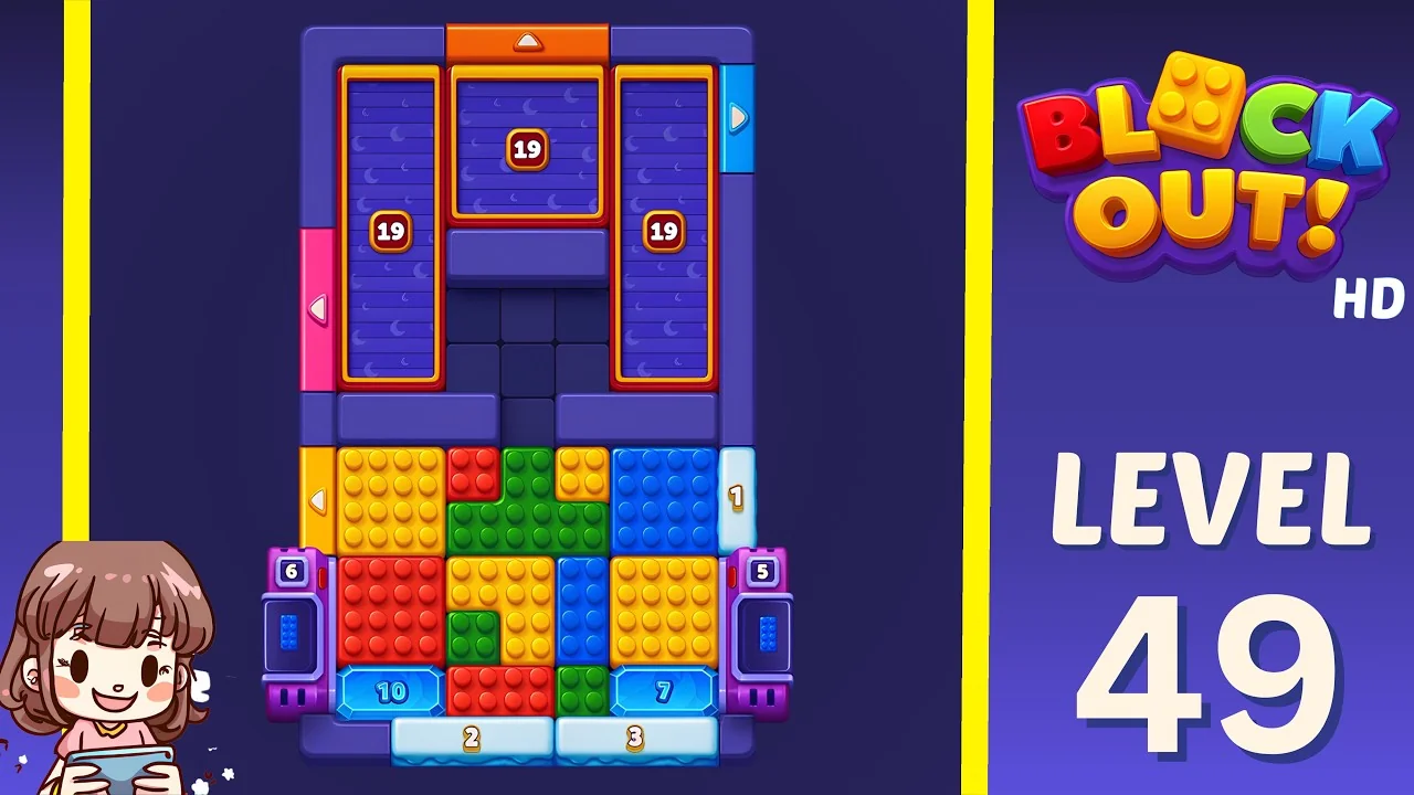 Block Out Level 49 gameplay