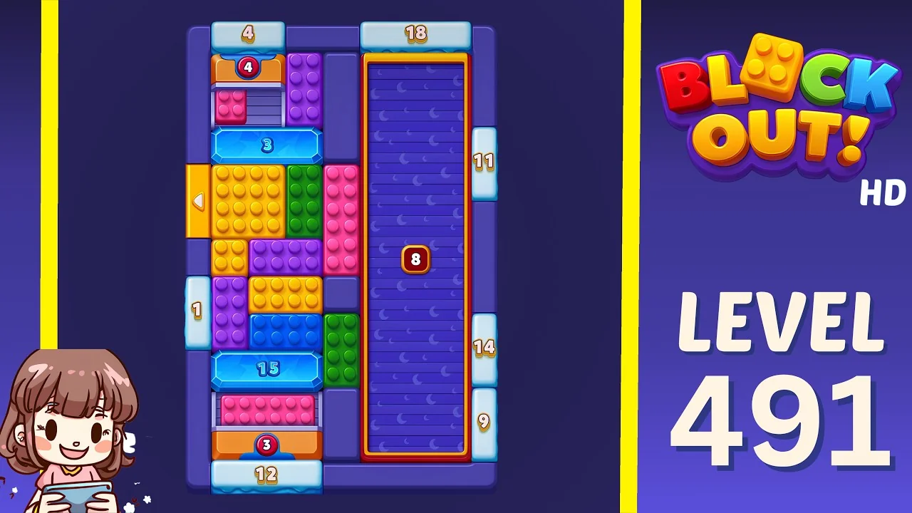 Block Out Level 491 gameplay