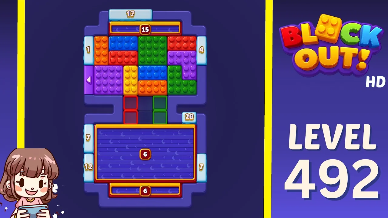 Block Out Level 492 gameplay