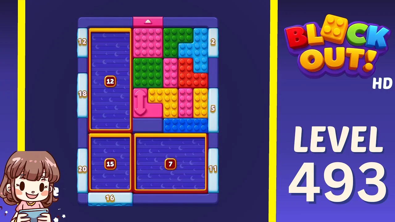 Block Out Level 493 gameplay