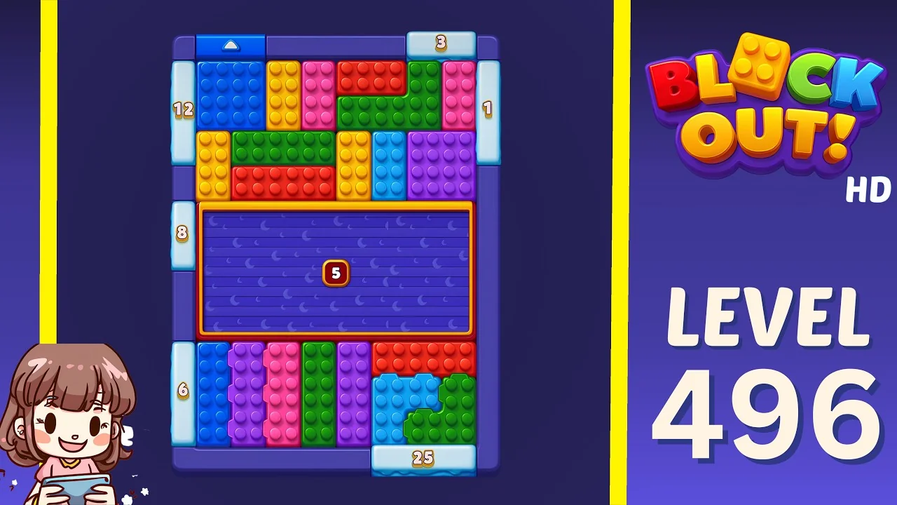 Block Out Level 496 gameplay
